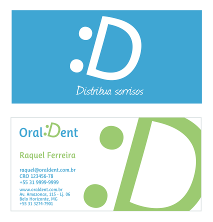 Cartão de Visitas Oral Dent by Danilo Aroeira